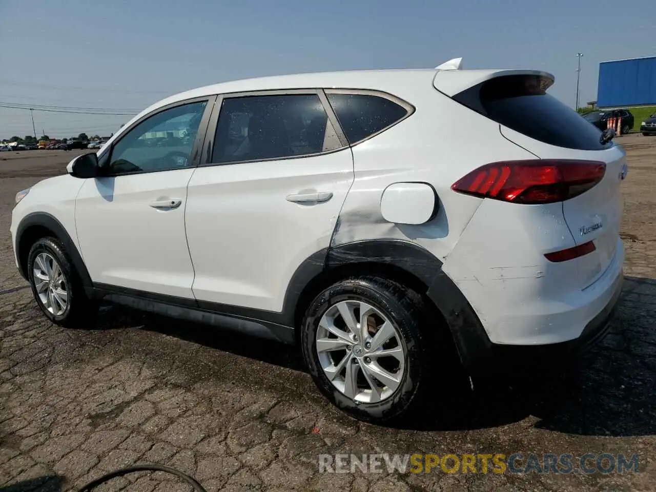 2 Photograph of a damaged car KM8J23A43LU242369 HYUNDAI TUCSON 2020