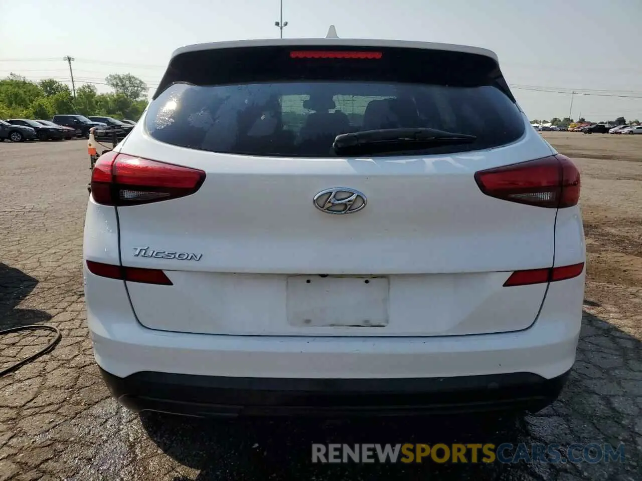 6 Photograph of a damaged car KM8J23A43LU242369 HYUNDAI TUCSON 2020