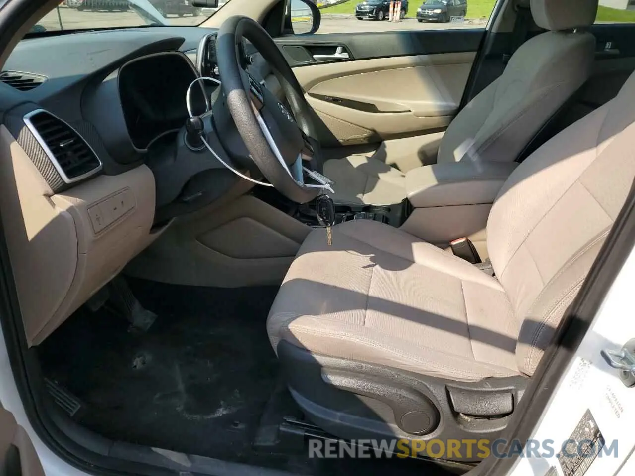 7 Photograph of a damaged car KM8J23A43LU242369 HYUNDAI TUCSON 2020