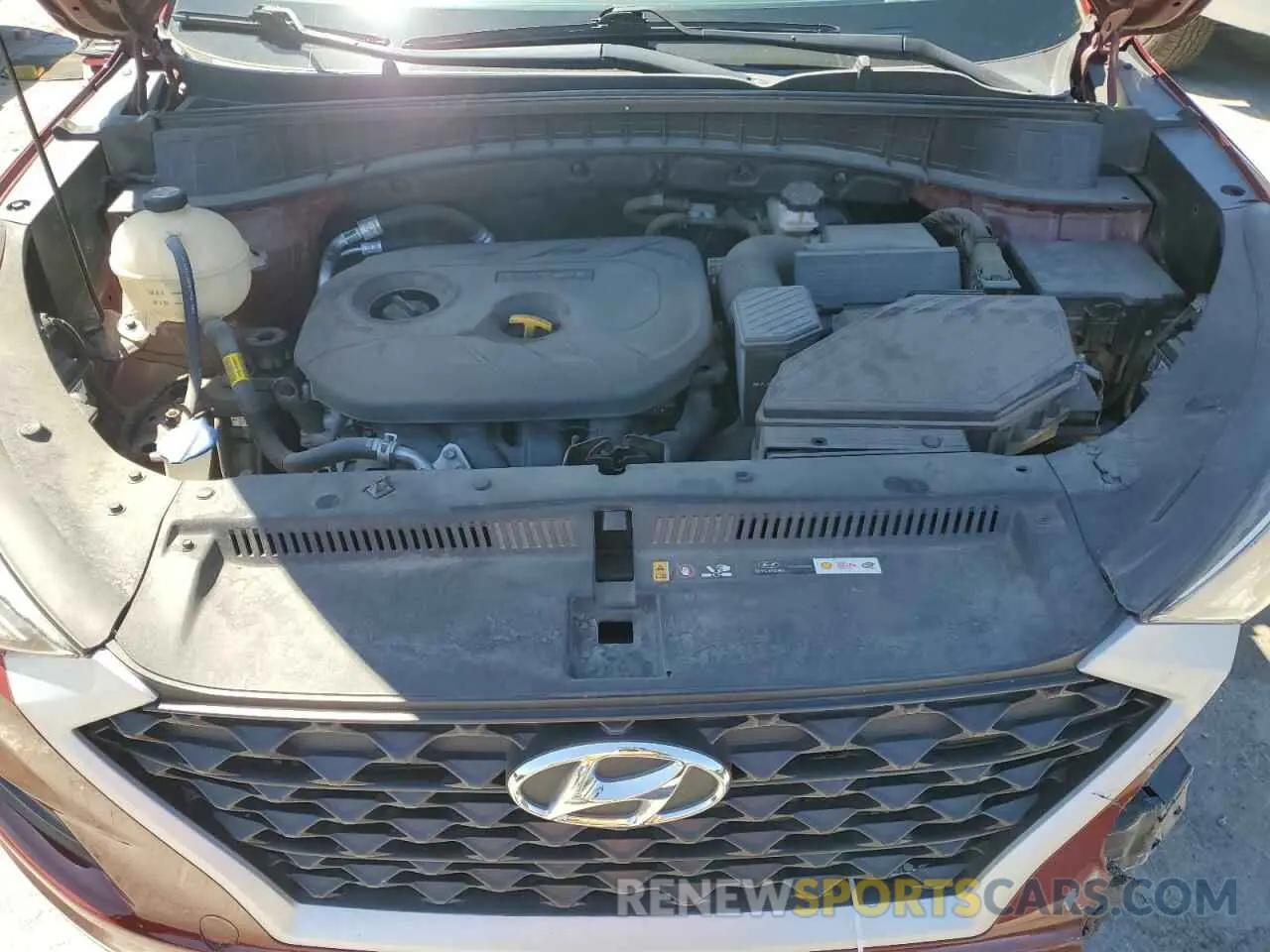 11 Photograph of a damaged car KM8J23A44LU089954 HYUNDAI TUCSON 2020