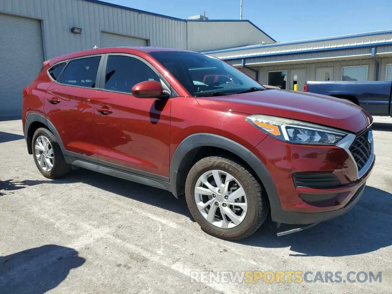 4 Photograph of a damaged car KM8J23A44LU089954 HYUNDAI TUCSON 2020