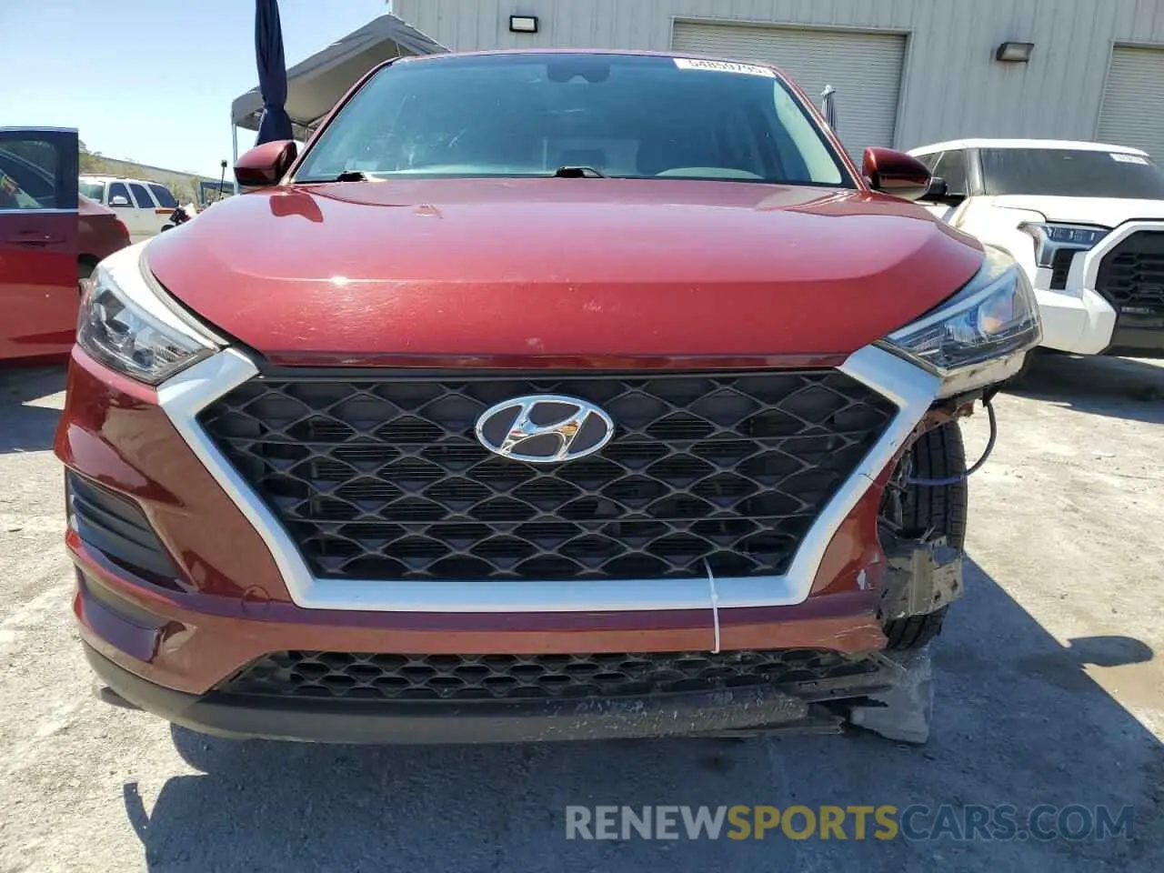5 Photograph of a damaged car KM8J23A44LU089954 HYUNDAI TUCSON 2020