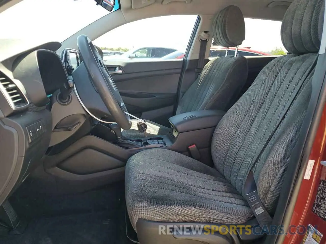 7 Photograph of a damaged car KM8J23A44LU089954 HYUNDAI TUCSON 2020