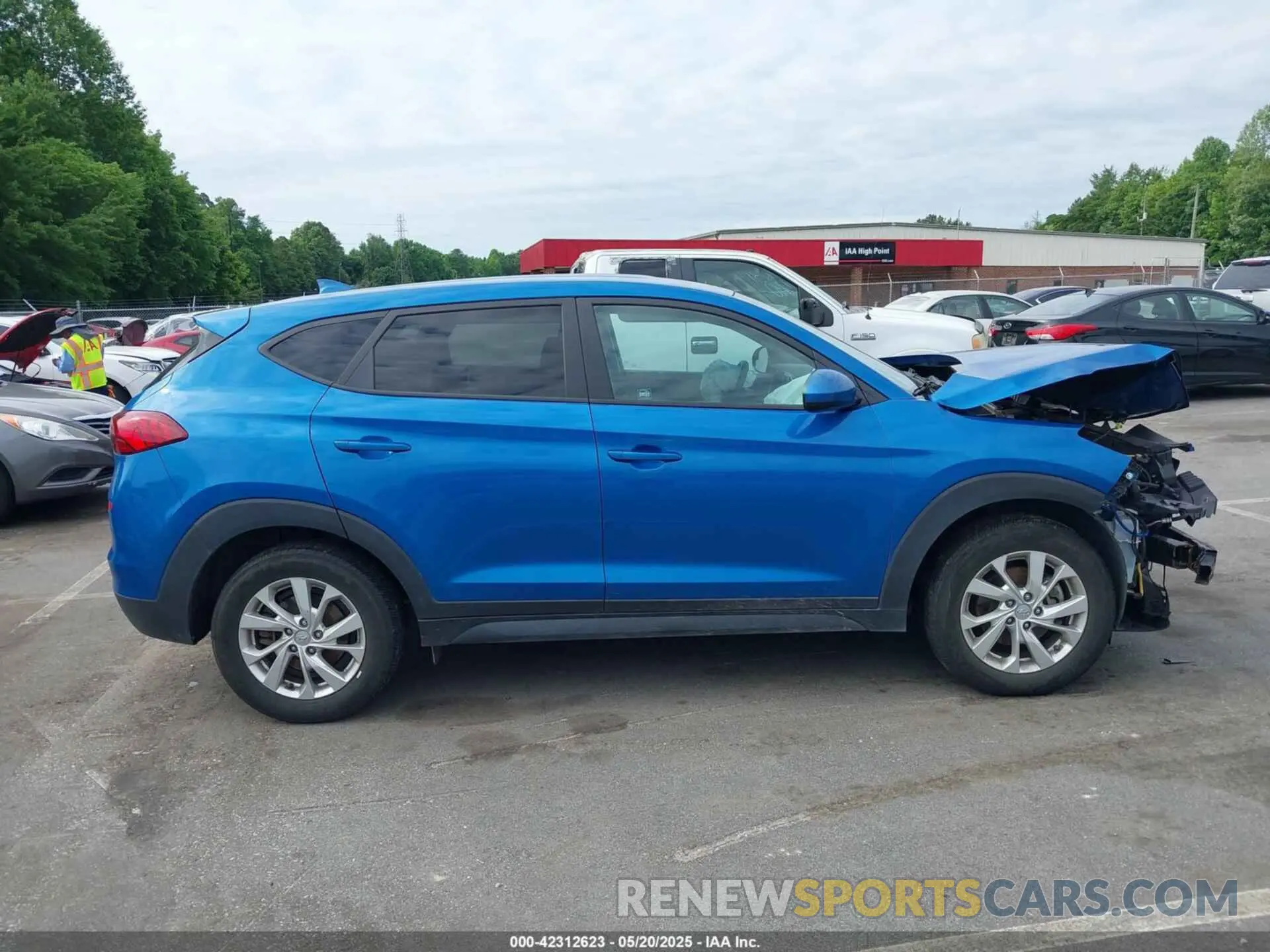 14 Photograph of a damaged car KM8J23A44LU099867 HYUNDAI TUCSON 2020