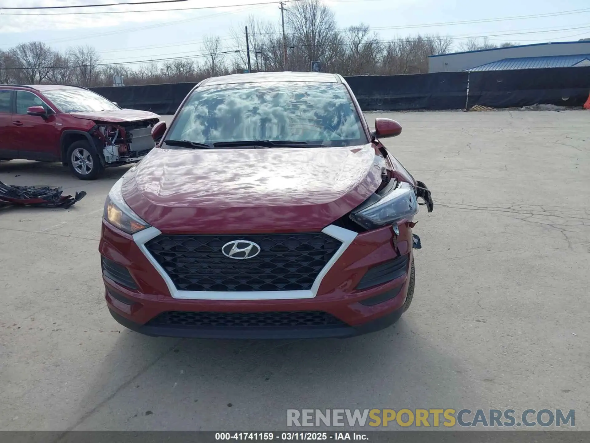 12 Photograph of a damaged car KM8J23A44LU166774 HYUNDAI TUCSON 2020