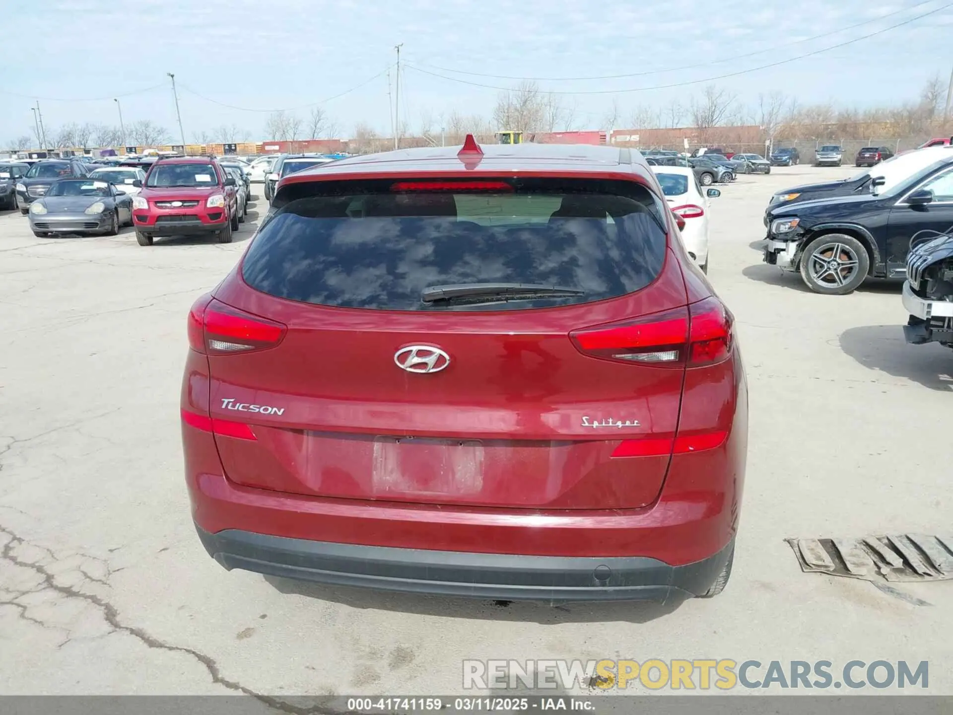 16 Photograph of a damaged car KM8J23A44LU166774 HYUNDAI TUCSON 2020
