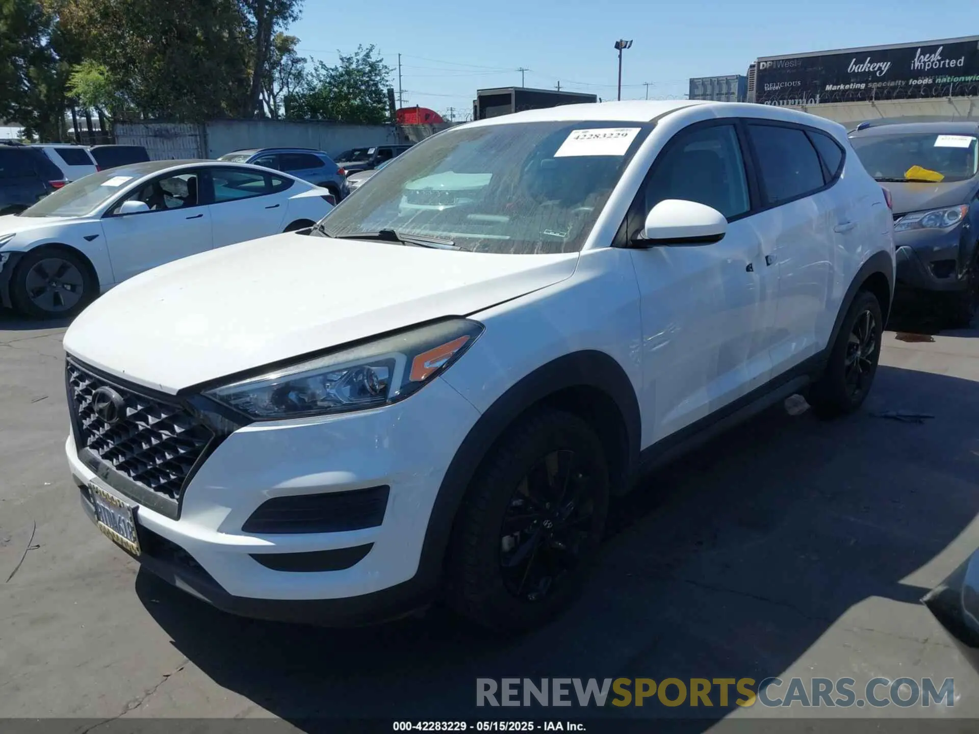 2 Photograph of a damaged car KM8J23A44LU179590 HYUNDAI TUCSON 2020