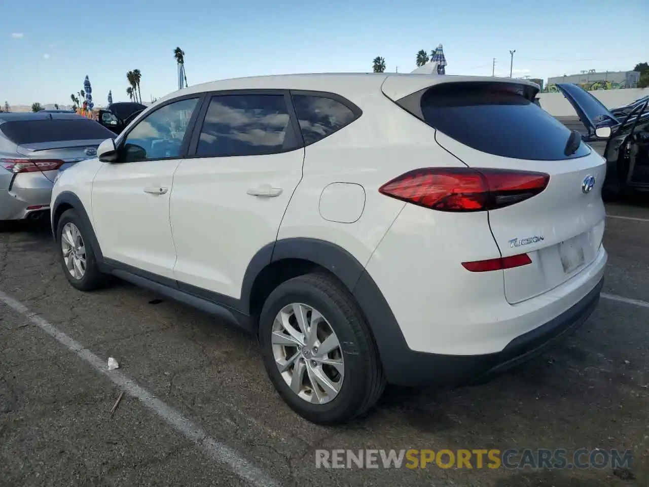 2 Photograph of a damaged car KM8J23A44LU191142 HYUNDAI TUCSON 2020