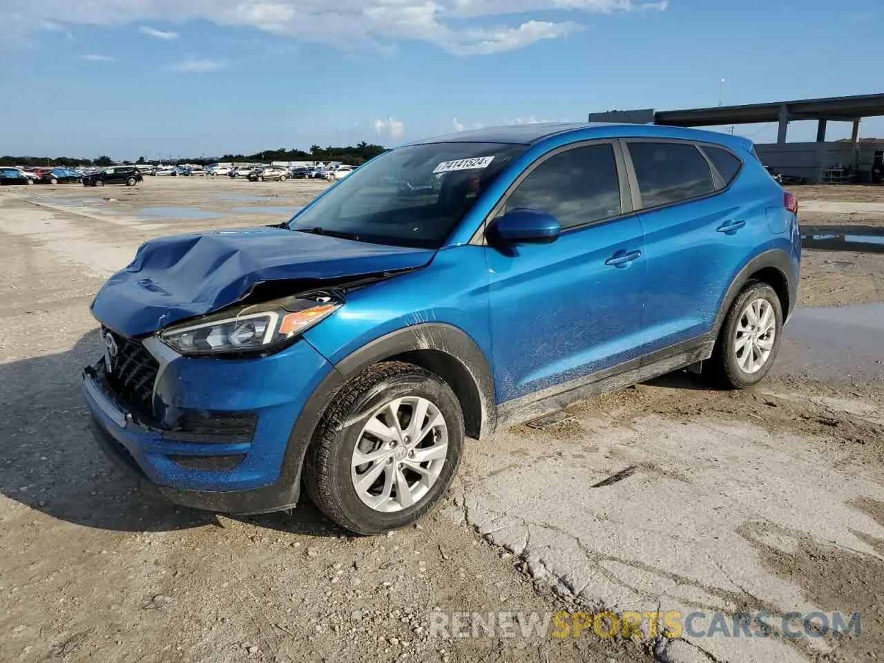 1 Photograph of a damaged car KM8J23A45LU143486 HYUNDAI TUCSON 2020