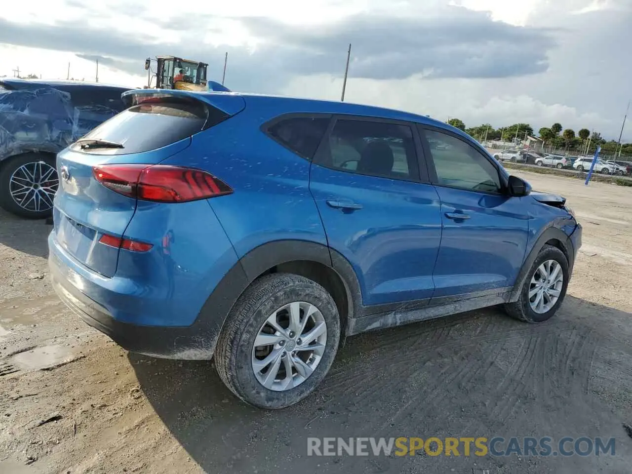 3 Photograph of a damaged car KM8J23A45LU143486 HYUNDAI TUCSON 2020