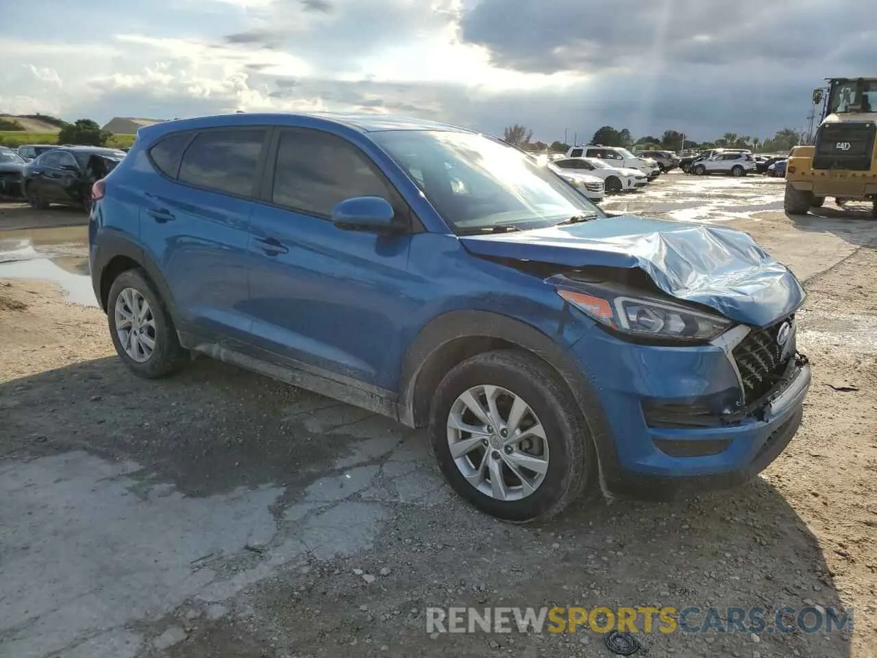 4 Photograph of a damaged car KM8J23A45LU143486 HYUNDAI TUCSON 2020