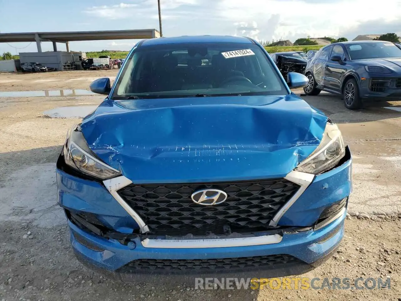 5 Photograph of a damaged car KM8J23A45LU143486 HYUNDAI TUCSON 2020