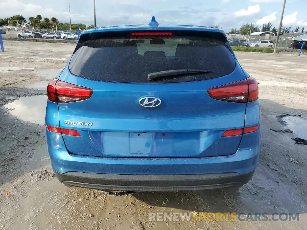 6 Photograph of a damaged car KM8J23A45LU143486 HYUNDAI TUCSON 2020