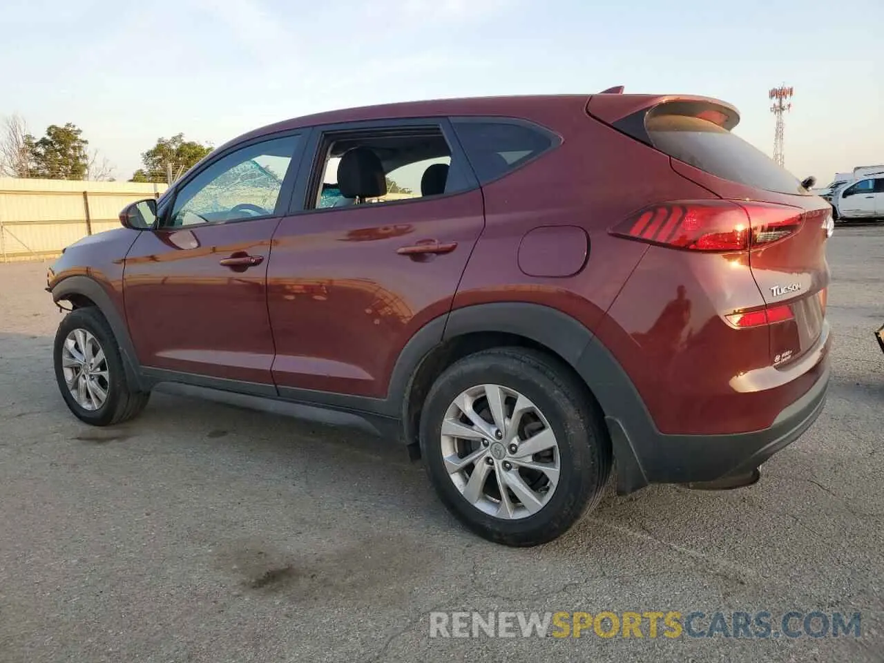 2 Photograph of a damaged car KM8J23A45LU188816 HYUNDAI TUCSON 2020