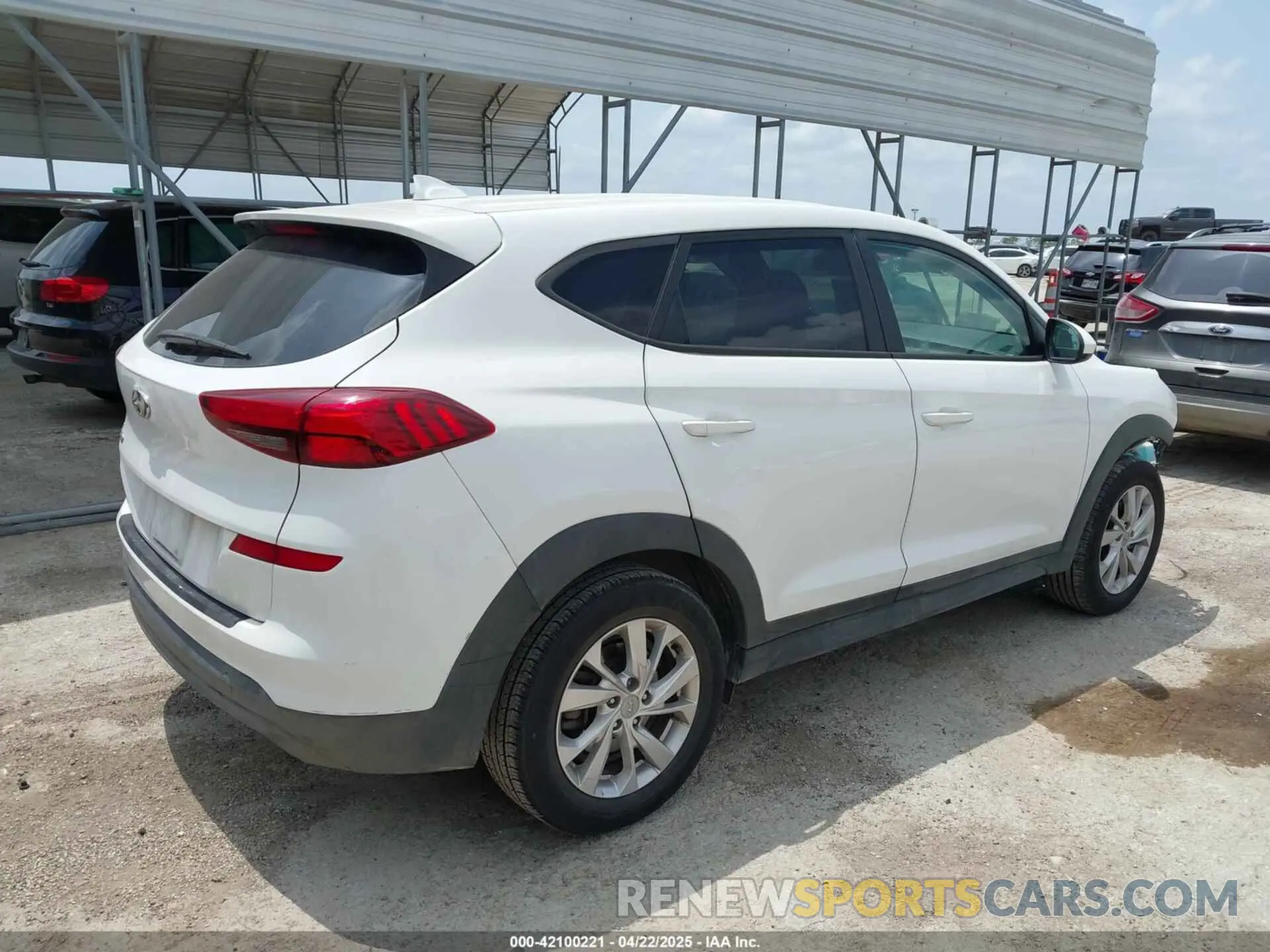 4 Photograph of a damaged car KM8J23A45LU212774 HYUNDAI TUCSON 2020