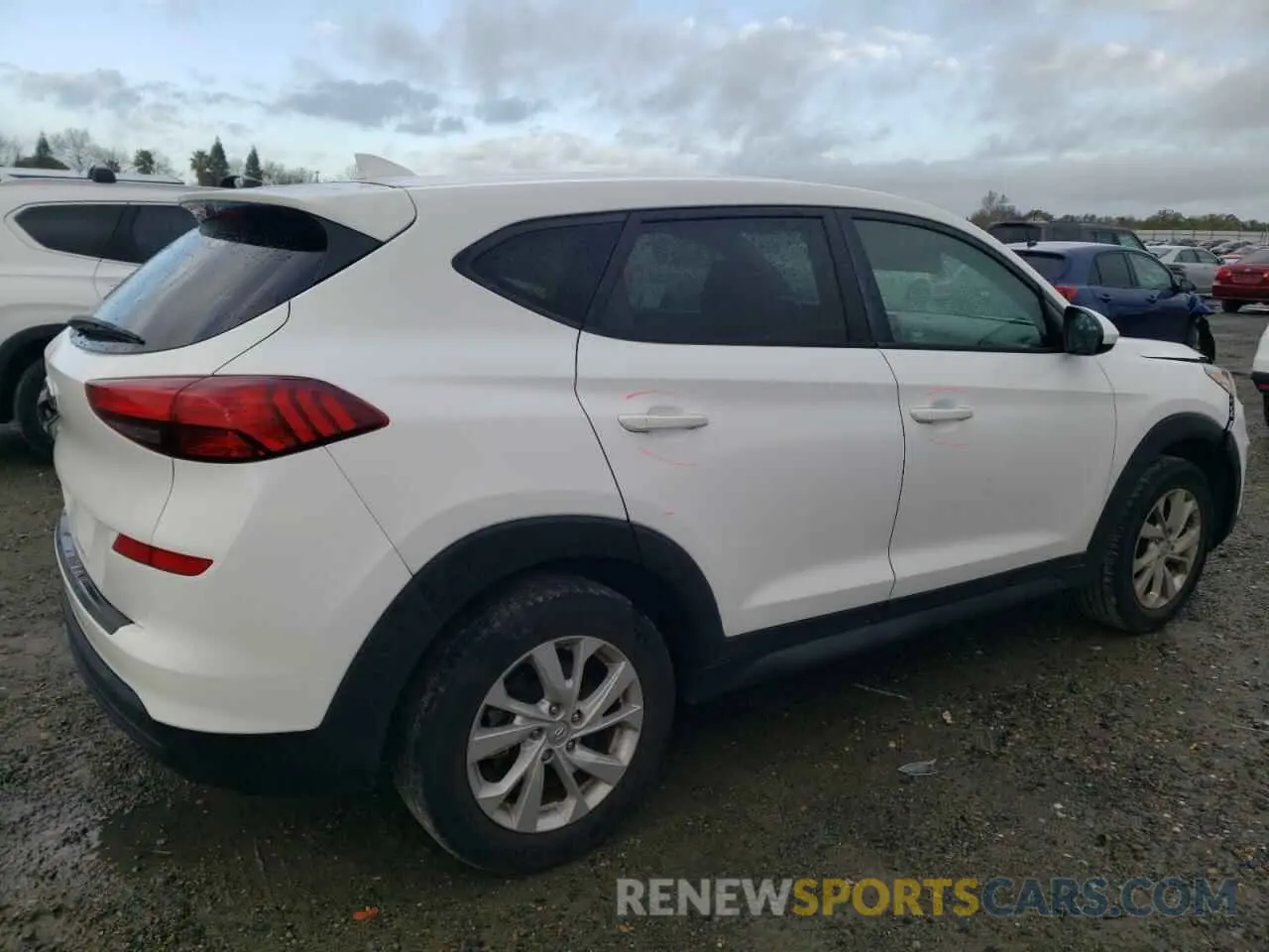 3 Photograph of a damaged car KM8J23A46LU189439 HYUNDAI TUCSON 2020