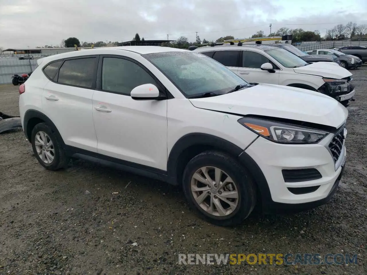 4 Photograph of a damaged car KM8J23A46LU189439 HYUNDAI TUCSON 2020