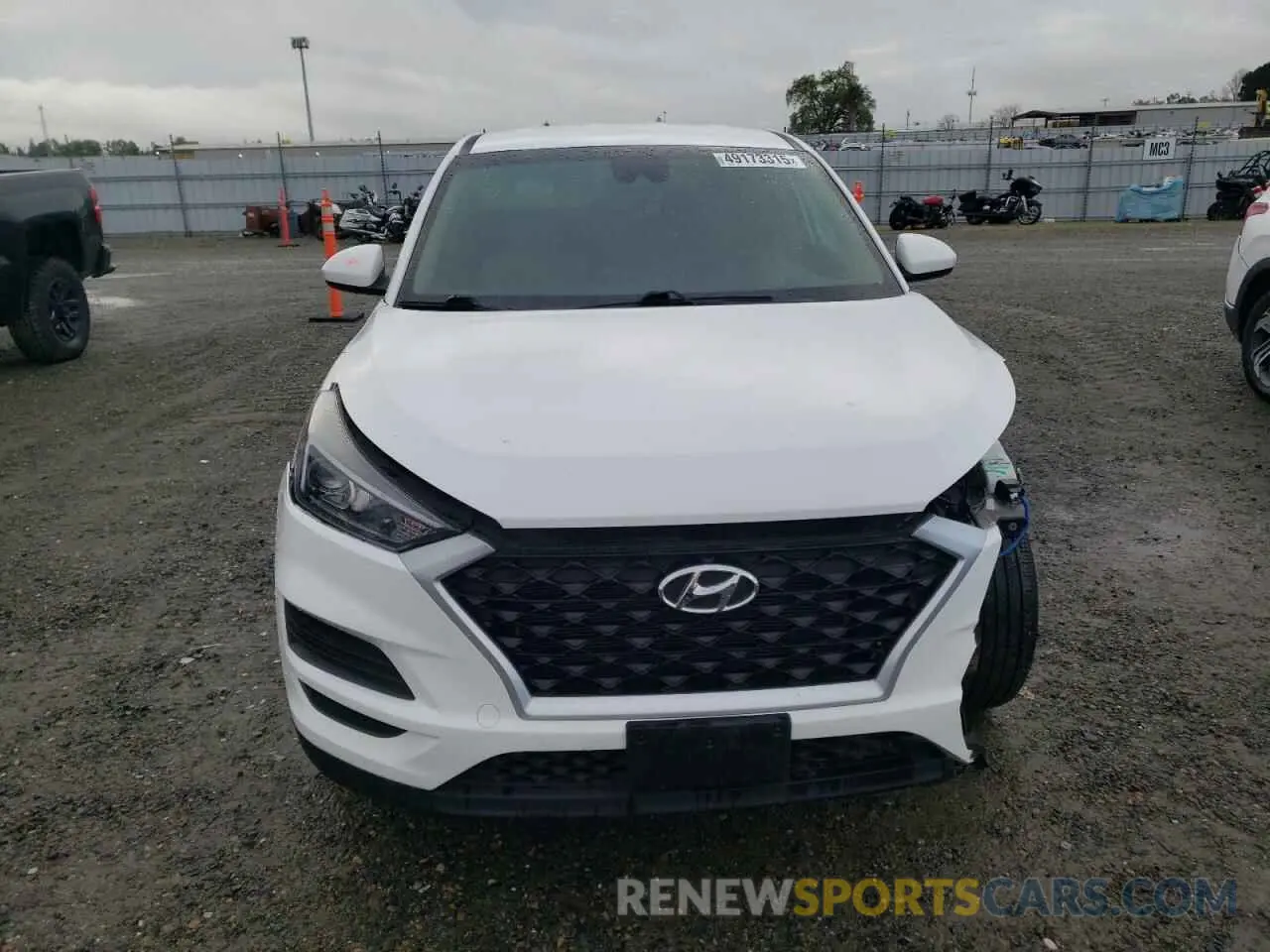 5 Photograph of a damaged car KM8J23A46LU189439 HYUNDAI TUCSON 2020