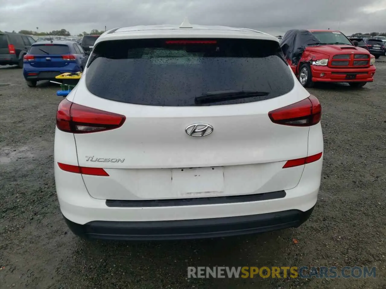 6 Photograph of a damaged car KM8J23A46LU189439 HYUNDAI TUCSON 2020