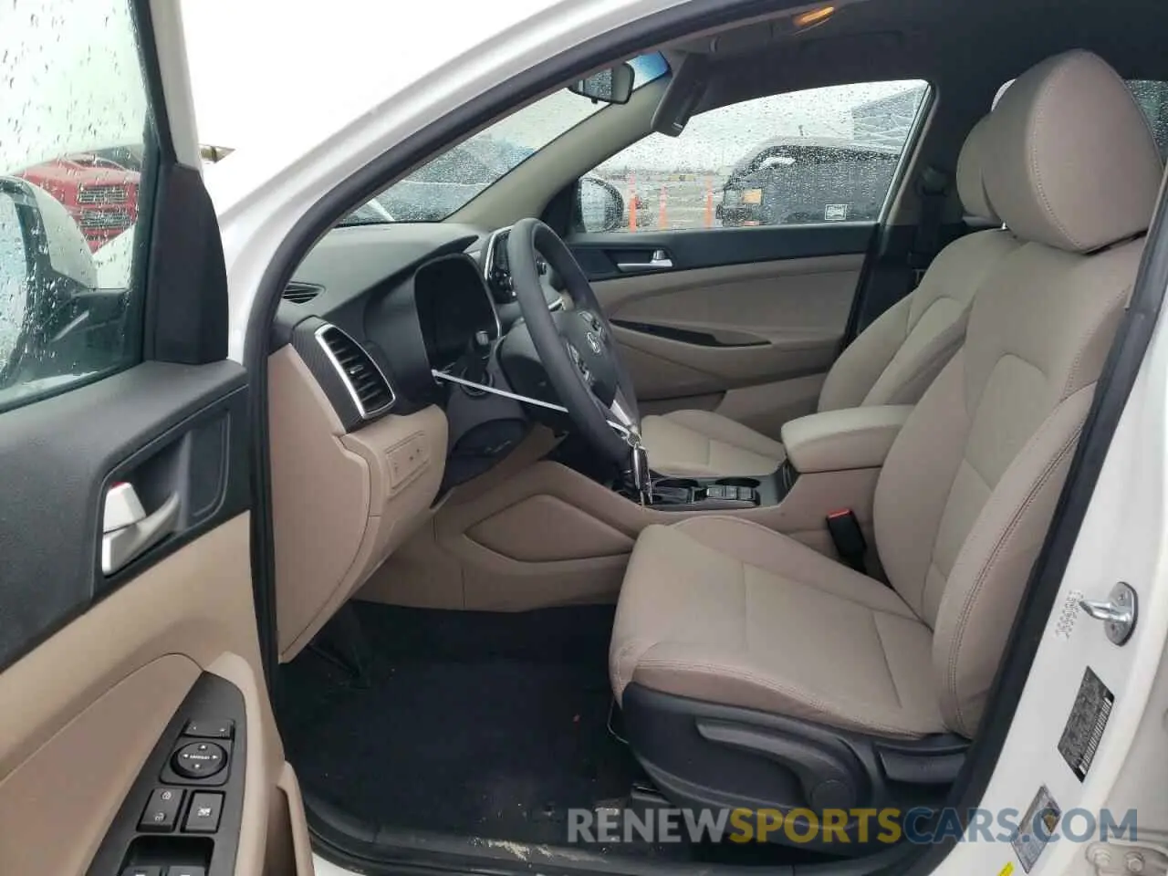 7 Photograph of a damaged car KM8J23A46LU189439 HYUNDAI TUCSON 2020