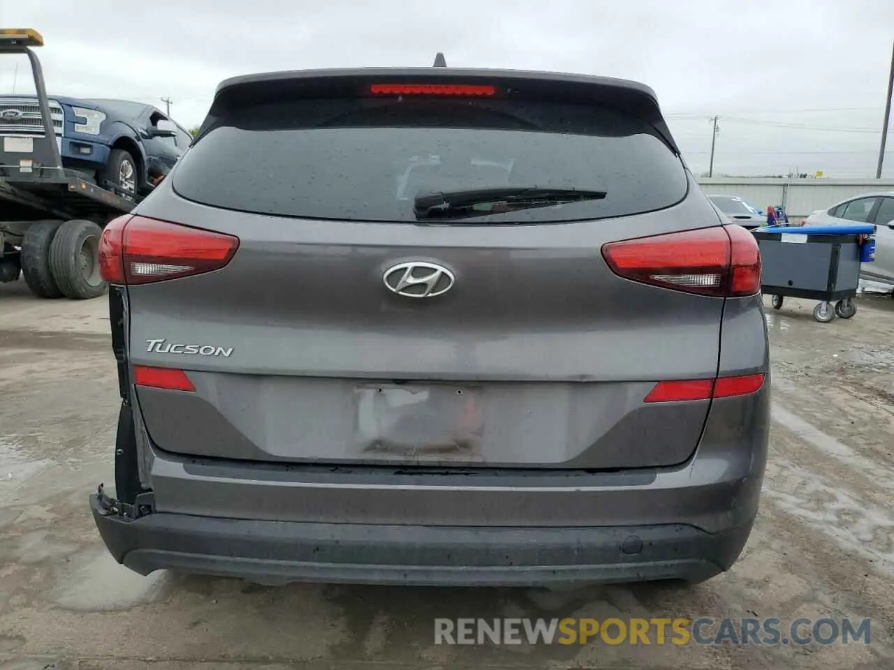 6 Photograph of a damaged car KM8J23A47LU083159 HYUNDAI TUCSON 2020