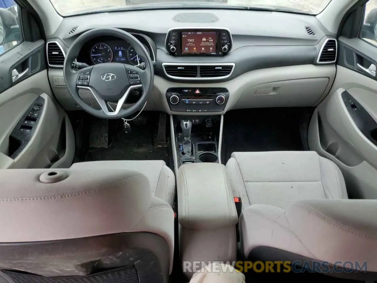 8 Photograph of a damaged car KM8J23A47LU083159 HYUNDAI TUCSON 2020