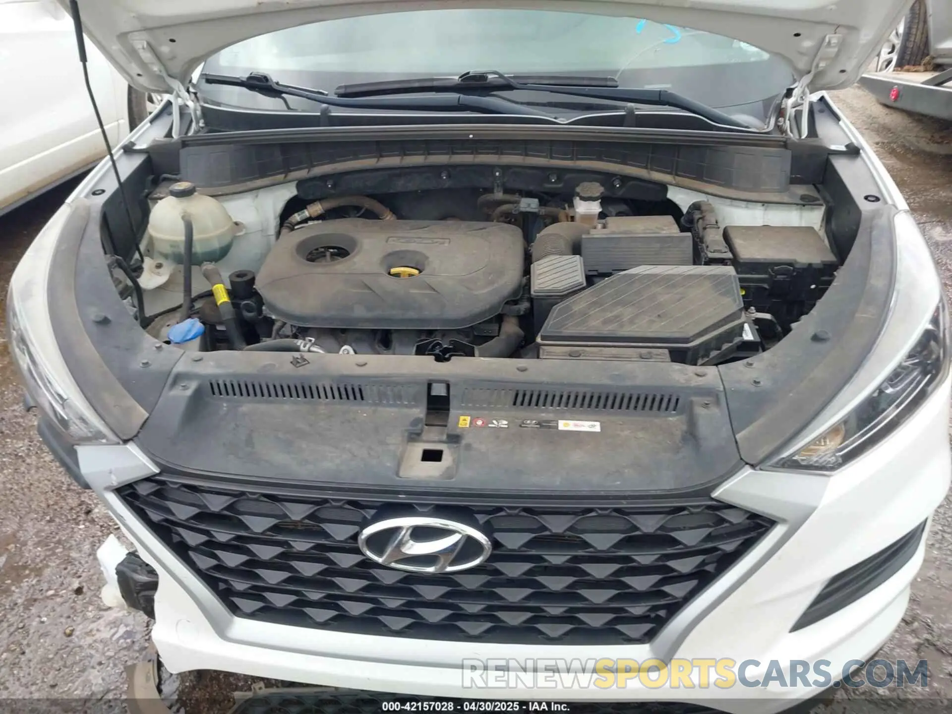 10 Photograph of a damaged car KM8J23A47LU097546 HYUNDAI TUCSON 2020