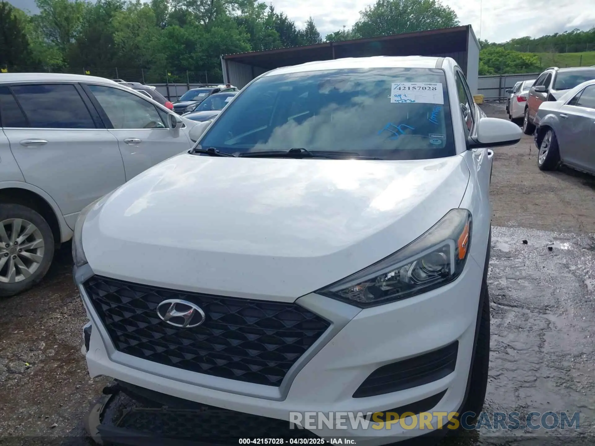 13 Photograph of a damaged car KM8J23A47LU097546 HYUNDAI TUCSON 2020