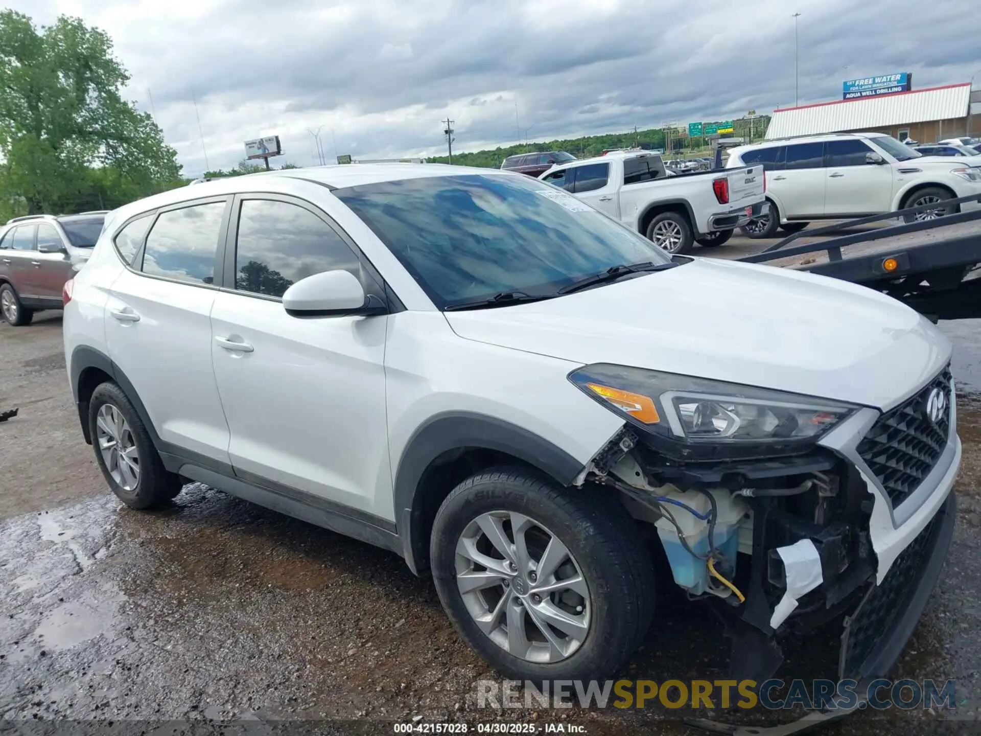 14 Photograph of a damaged car KM8J23A47LU097546 HYUNDAI TUCSON 2020