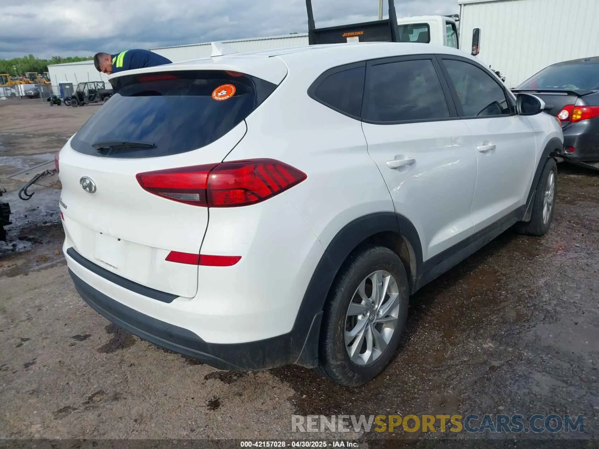 4 Photograph of a damaged car KM8J23A47LU097546 HYUNDAI TUCSON 2020