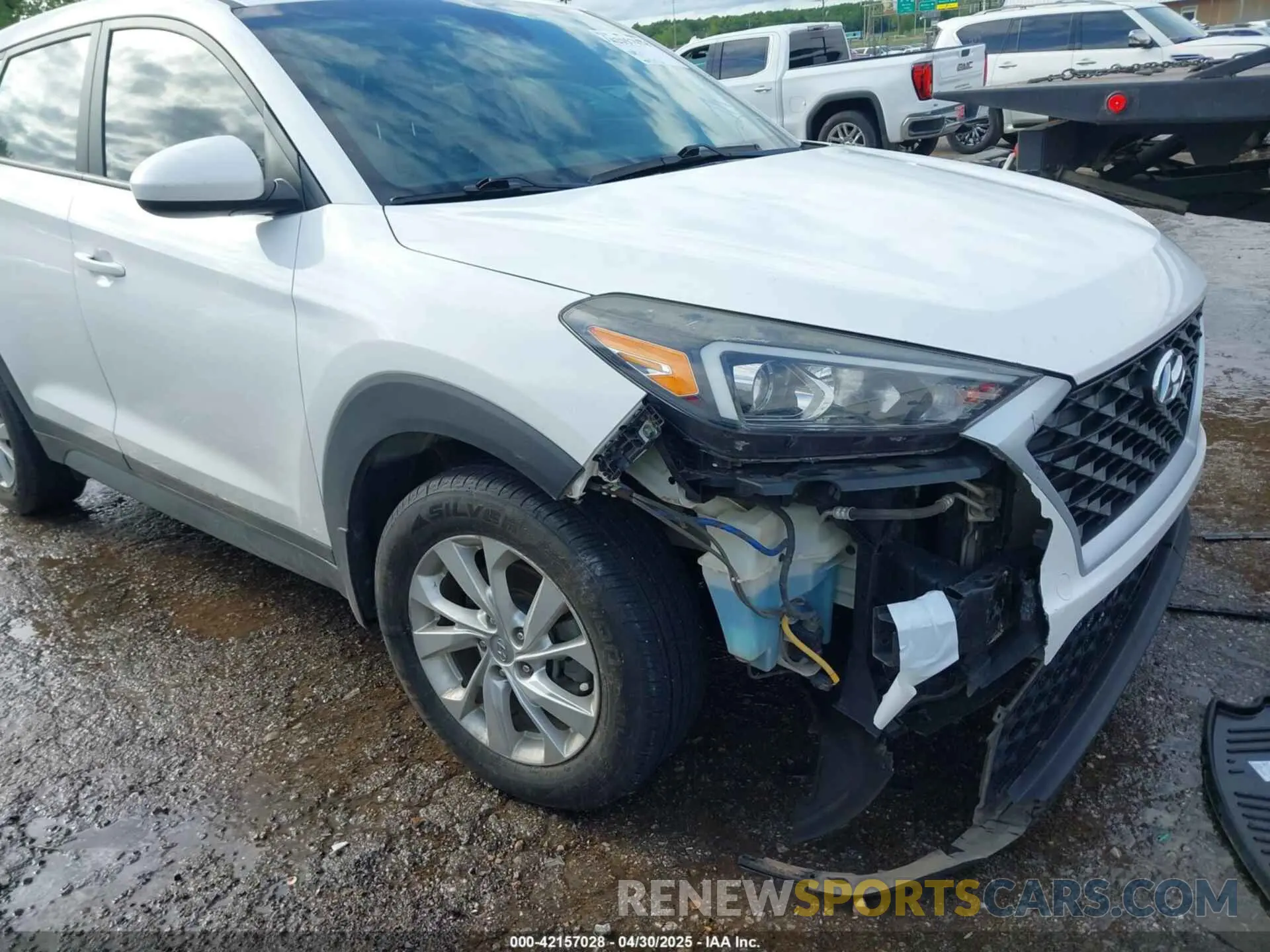 6 Photograph of a damaged car KM8J23A47LU097546 HYUNDAI TUCSON 2020