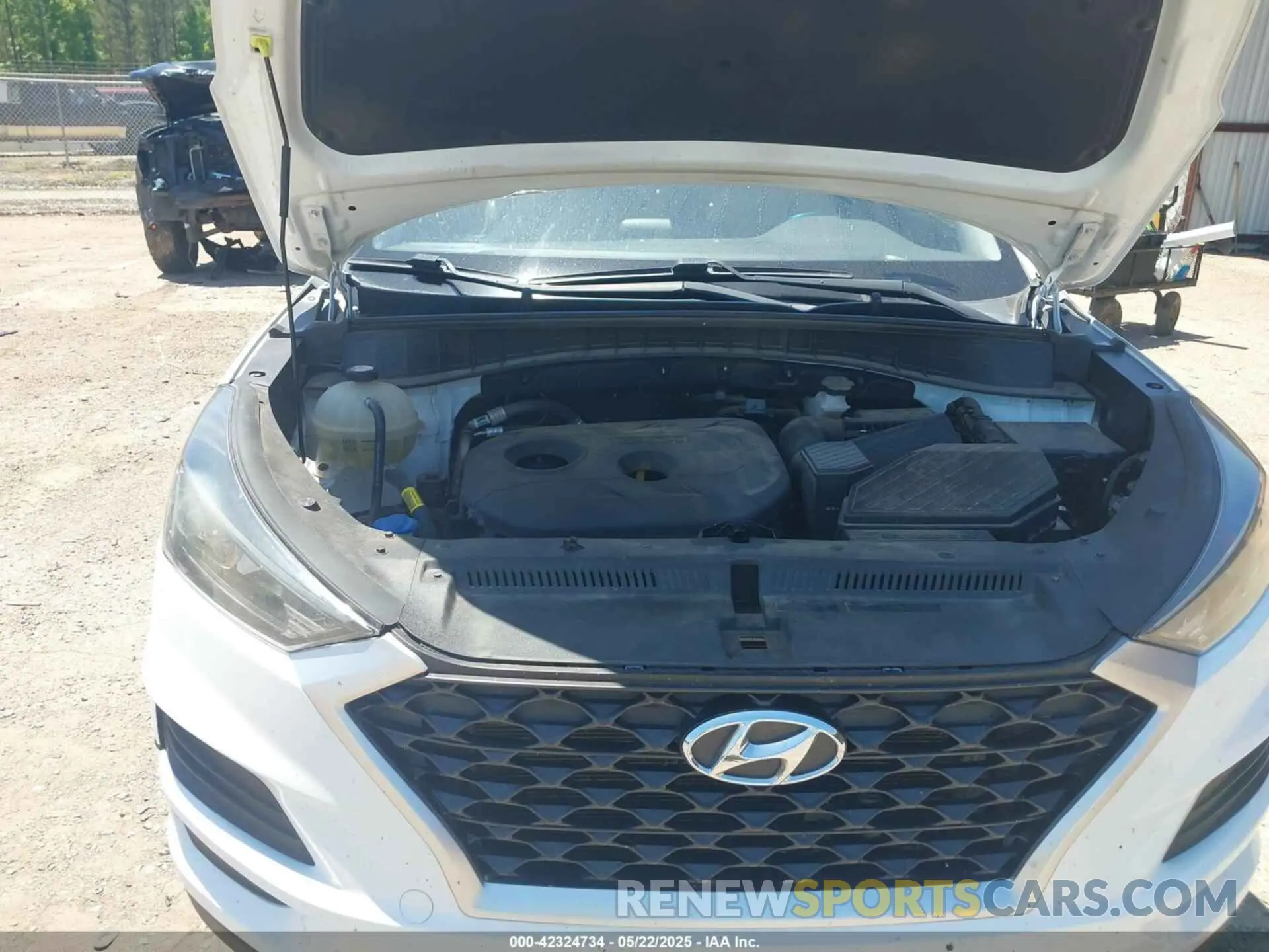 10 Photograph of a damaged car KM8J23A47LU117892 HYUNDAI TUCSON 2020