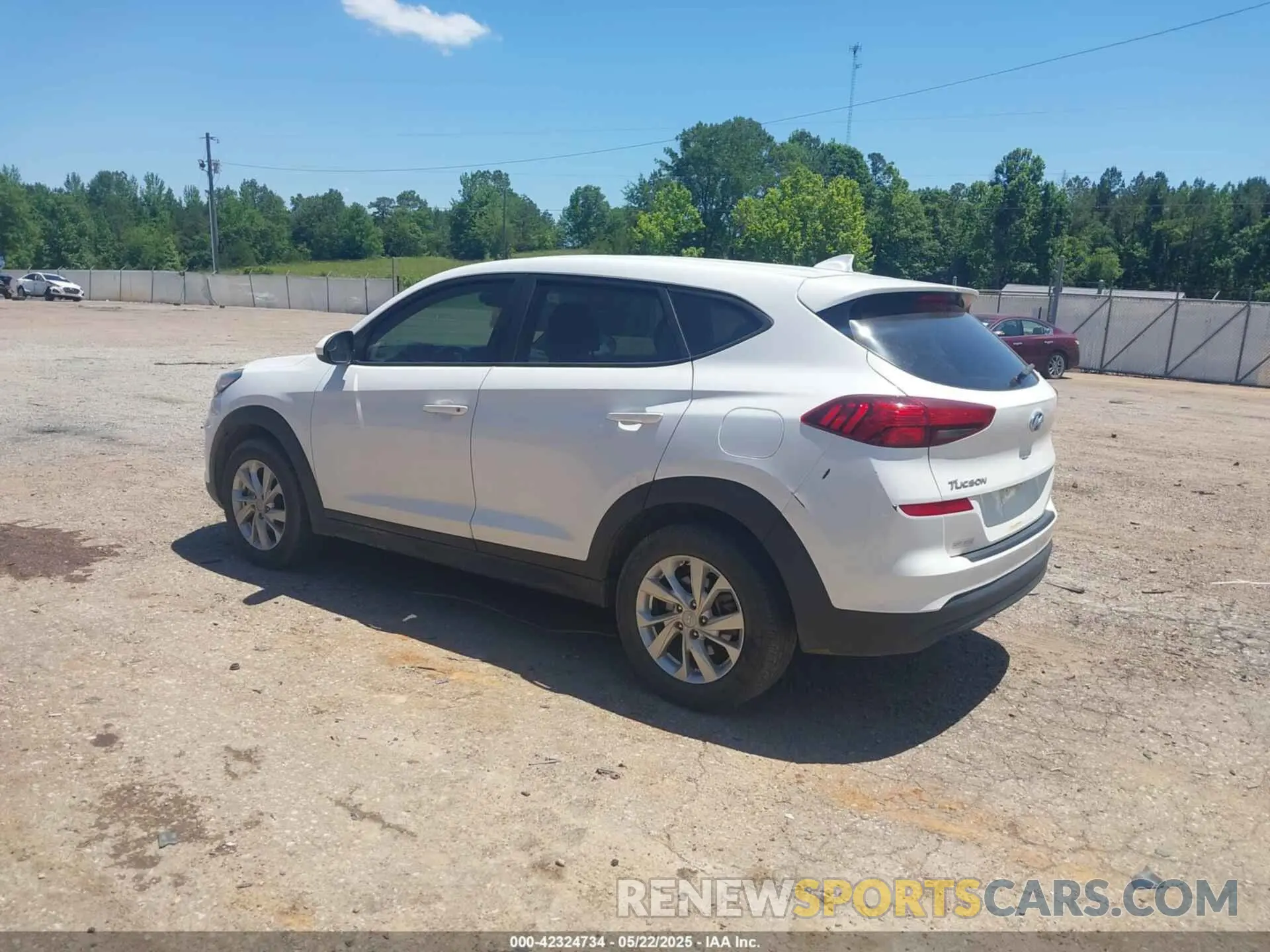 3 Photograph of a damaged car KM8J23A47LU117892 HYUNDAI TUCSON 2020