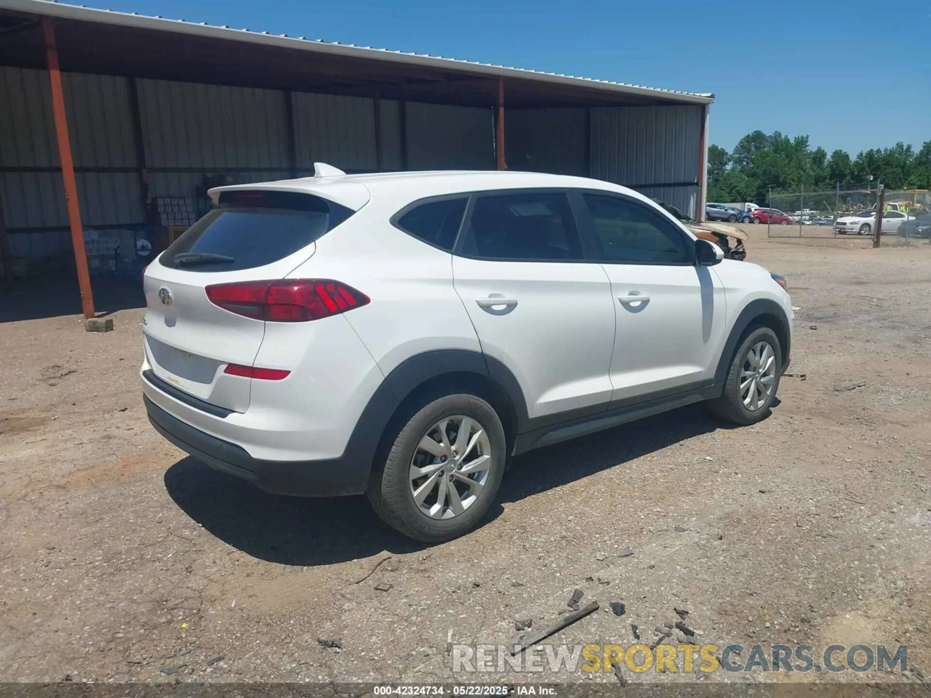 4 Photograph of a damaged car KM8J23A47LU117892 HYUNDAI TUCSON 2020