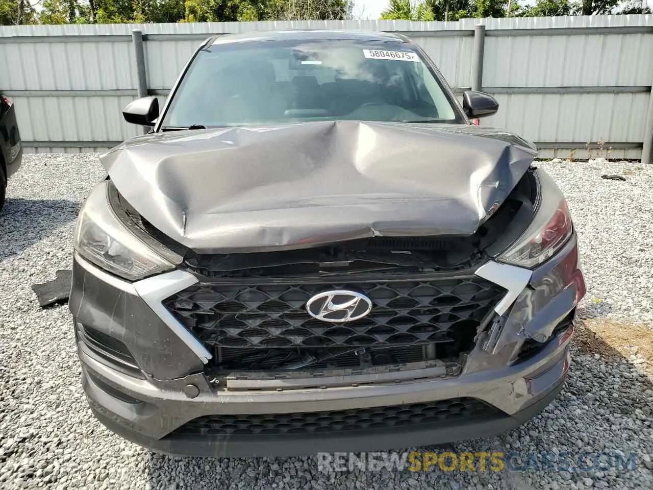 5 Photograph of a damaged car KM8J23A48LU106061 HYUNDAI TUCSON 2020