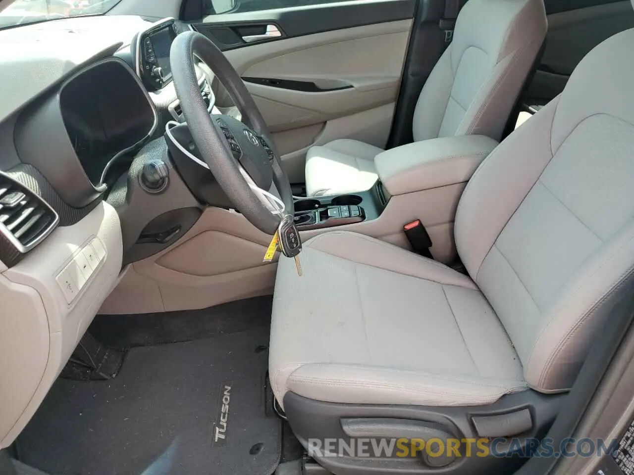 7 Photograph of a damaged car KM8J23A48LU106061 HYUNDAI TUCSON 2020
