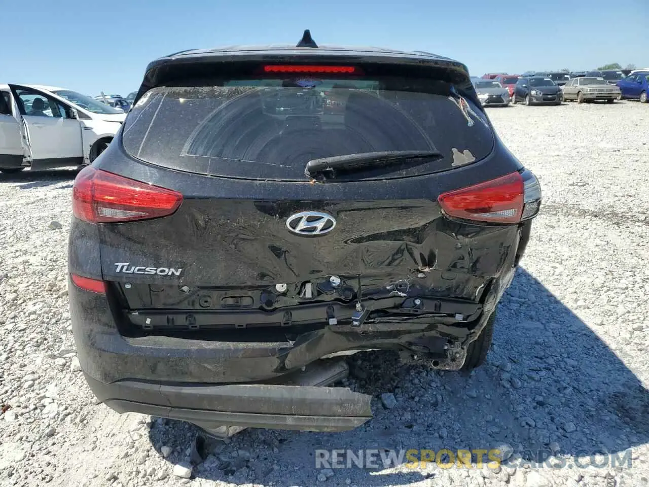 6 Photograph of a damaged car KM8J23A48LU184176 HYUNDAI TUCSON 2020