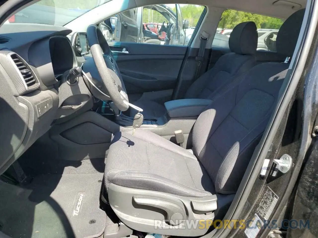7 Photograph of a damaged car KM8J23A48LU184176 HYUNDAI TUCSON 2020