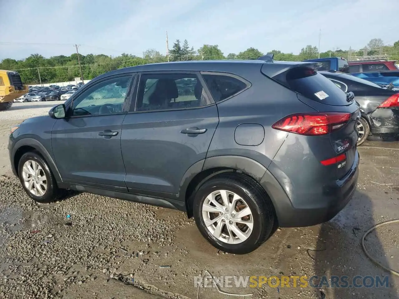 2 Photograph of a damaged car KM8J23A49LU169573 HYUNDAI TUCSON 2020