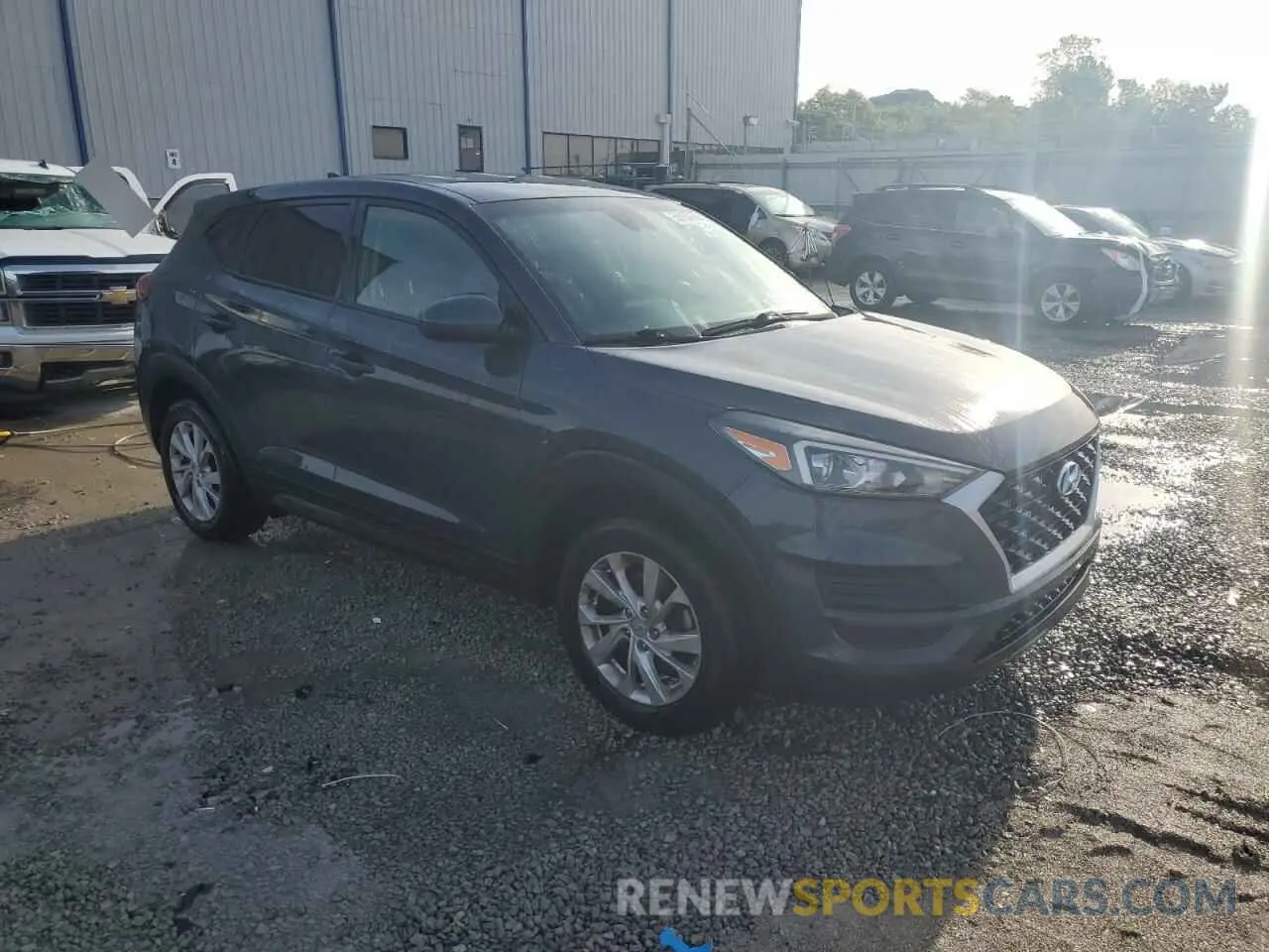 4 Photograph of a damaged car KM8J23A49LU169573 HYUNDAI TUCSON 2020