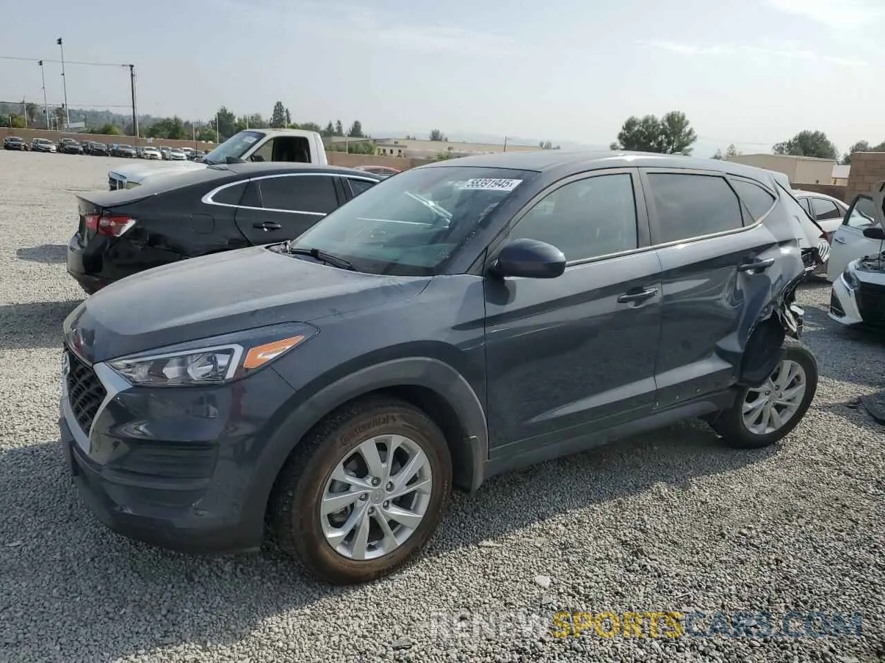1 Photograph of a damaged car KM8J23A49LU189659 HYUNDAI TUCSON 2020