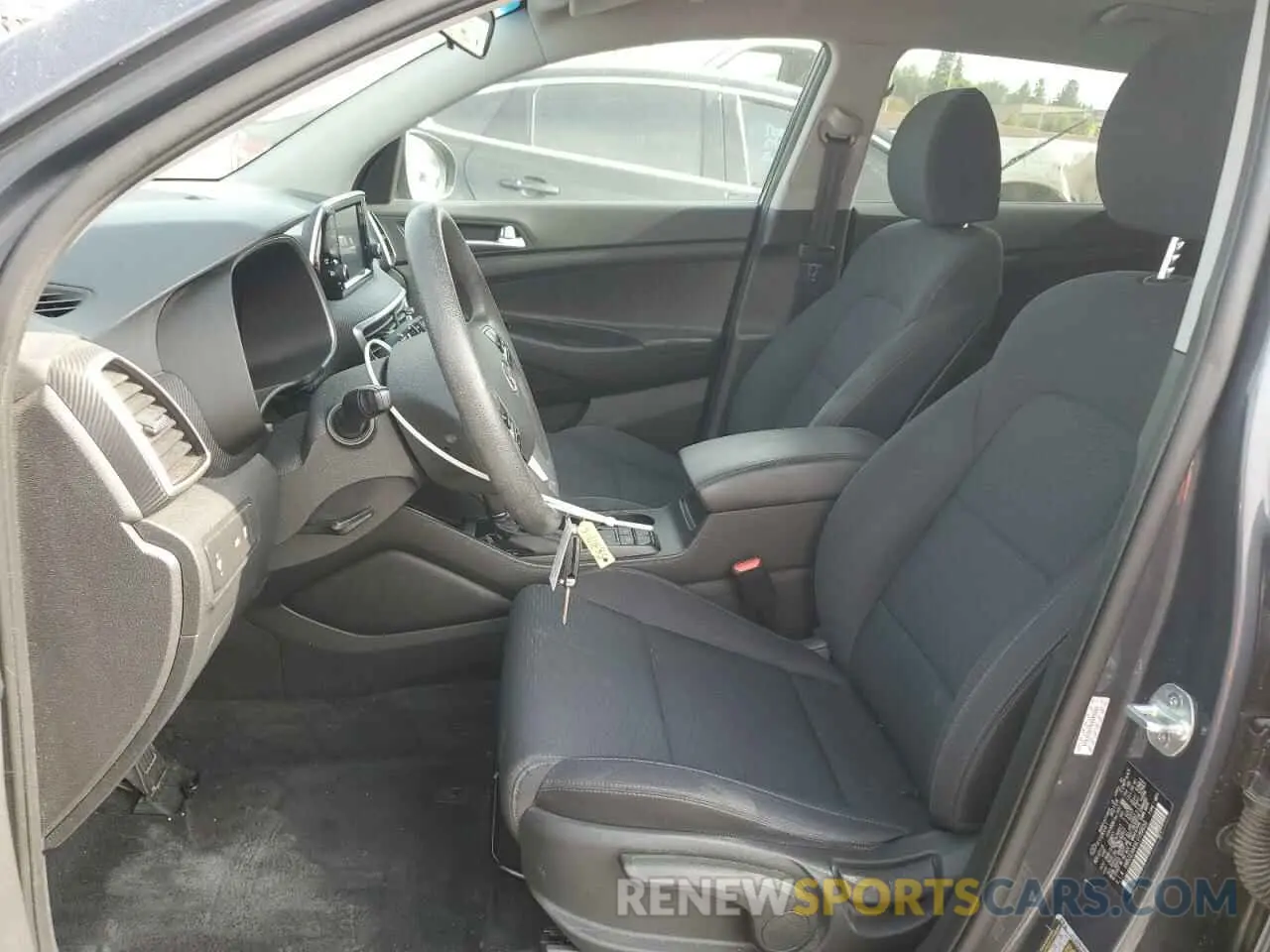 7 Photograph of a damaged car KM8J23A49LU189659 HYUNDAI TUCSON 2020