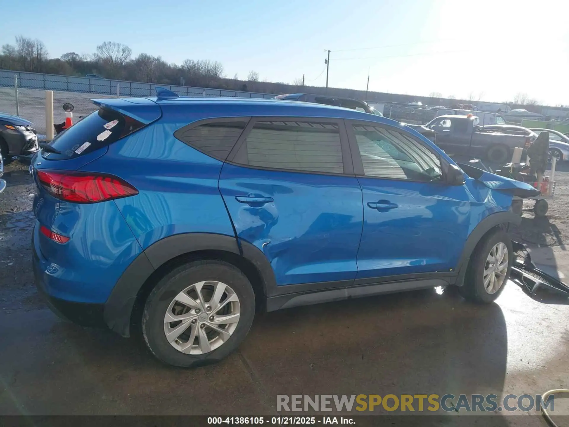 14 Photograph of a damaged car KM8J23A49LU190102 HYUNDAI TUCSON 2020
