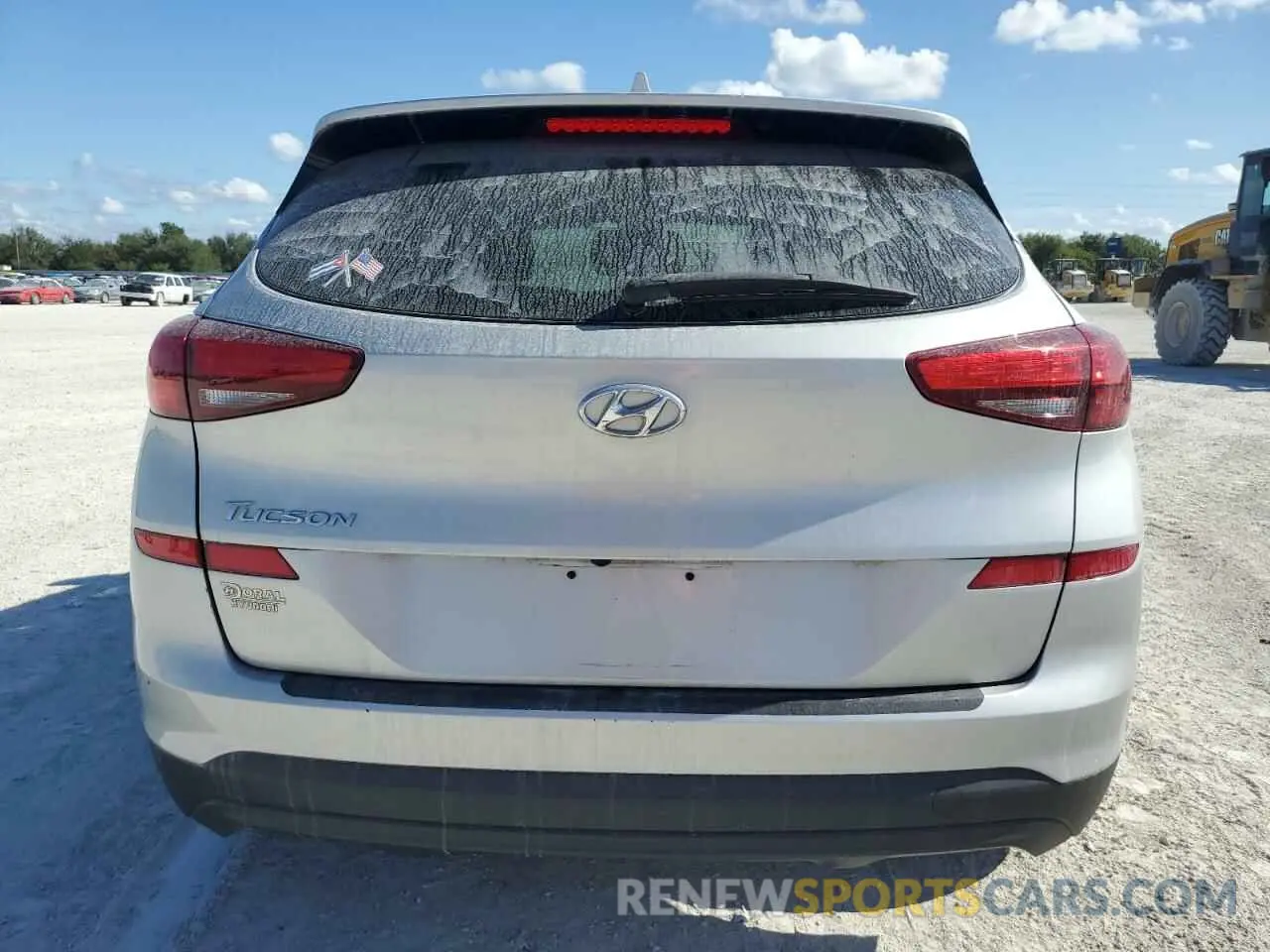 6 Photograph of a damaged car KM8J23A49LU242506 HYUNDAI TUCSON 2020