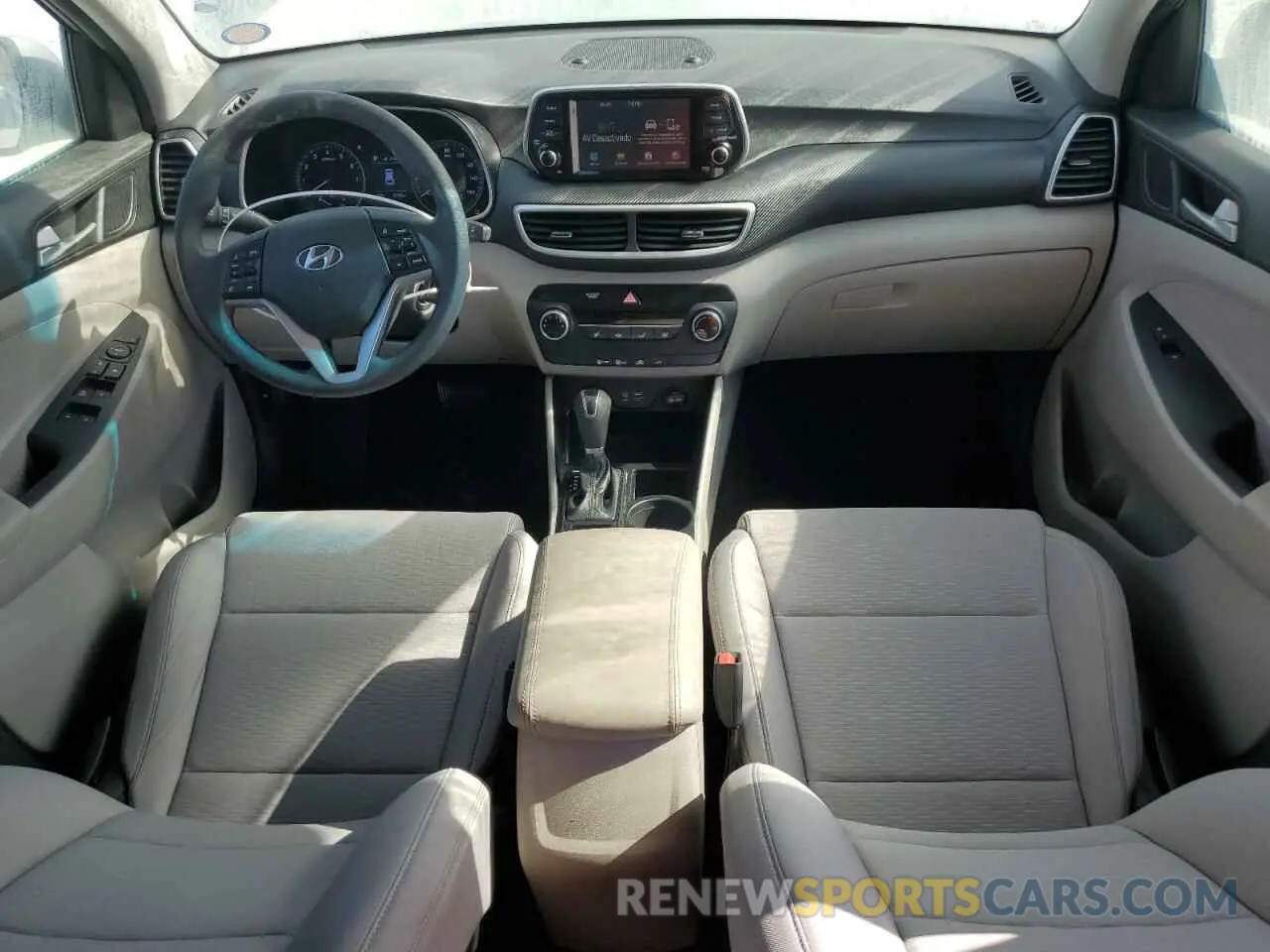 8 Photograph of a damaged car KM8J23A49LU242506 HYUNDAI TUCSON 2020