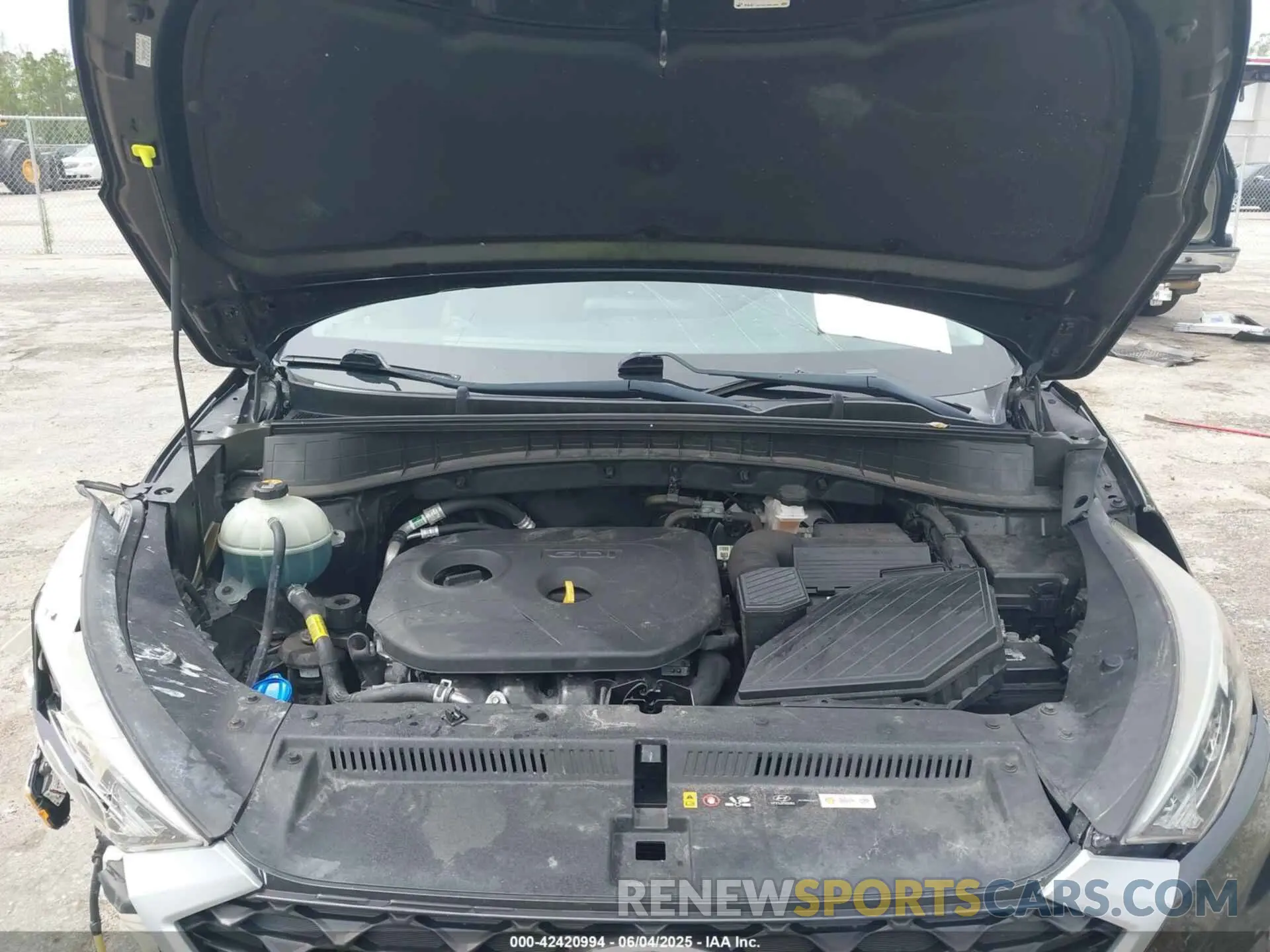 10 Photograph of a damaged car KM8J23A4XLU076027 HYUNDAI TUCSON 2020