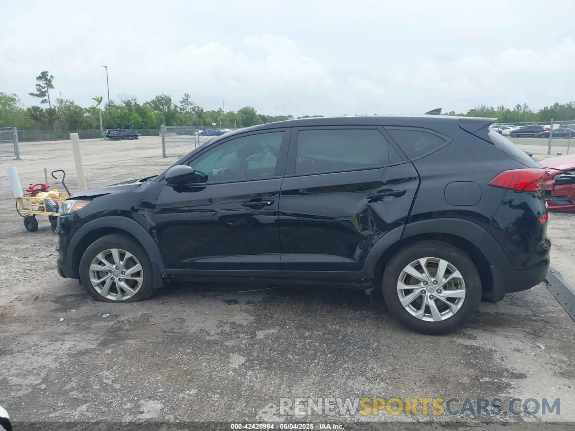 14 Photograph of a damaged car KM8J23A4XLU076027 HYUNDAI TUCSON 2020