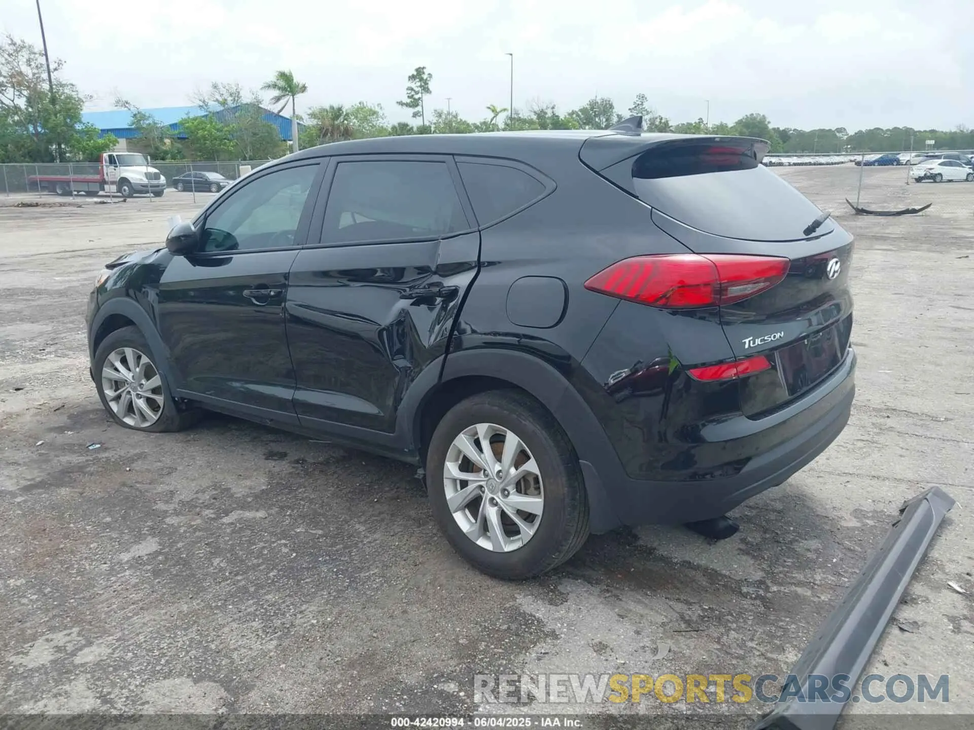 3 Photograph of a damaged car KM8J23A4XLU076027 HYUNDAI TUCSON 2020