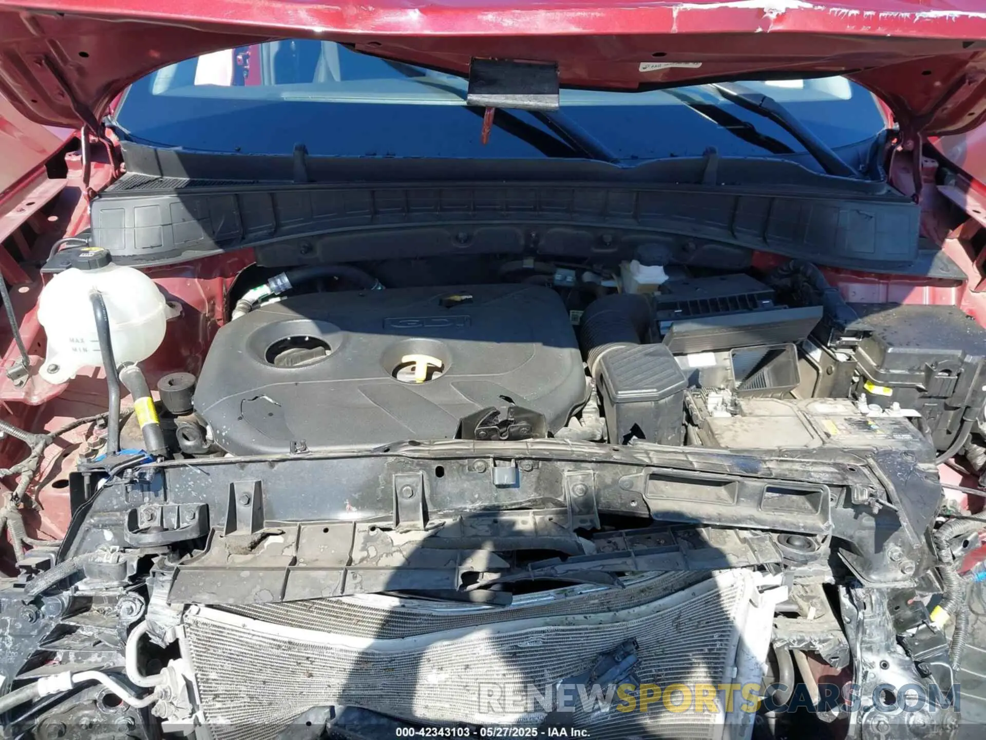 10 Photograph of a damaged car KM8J23A4XLU095595 HYUNDAI TUCSON 2020