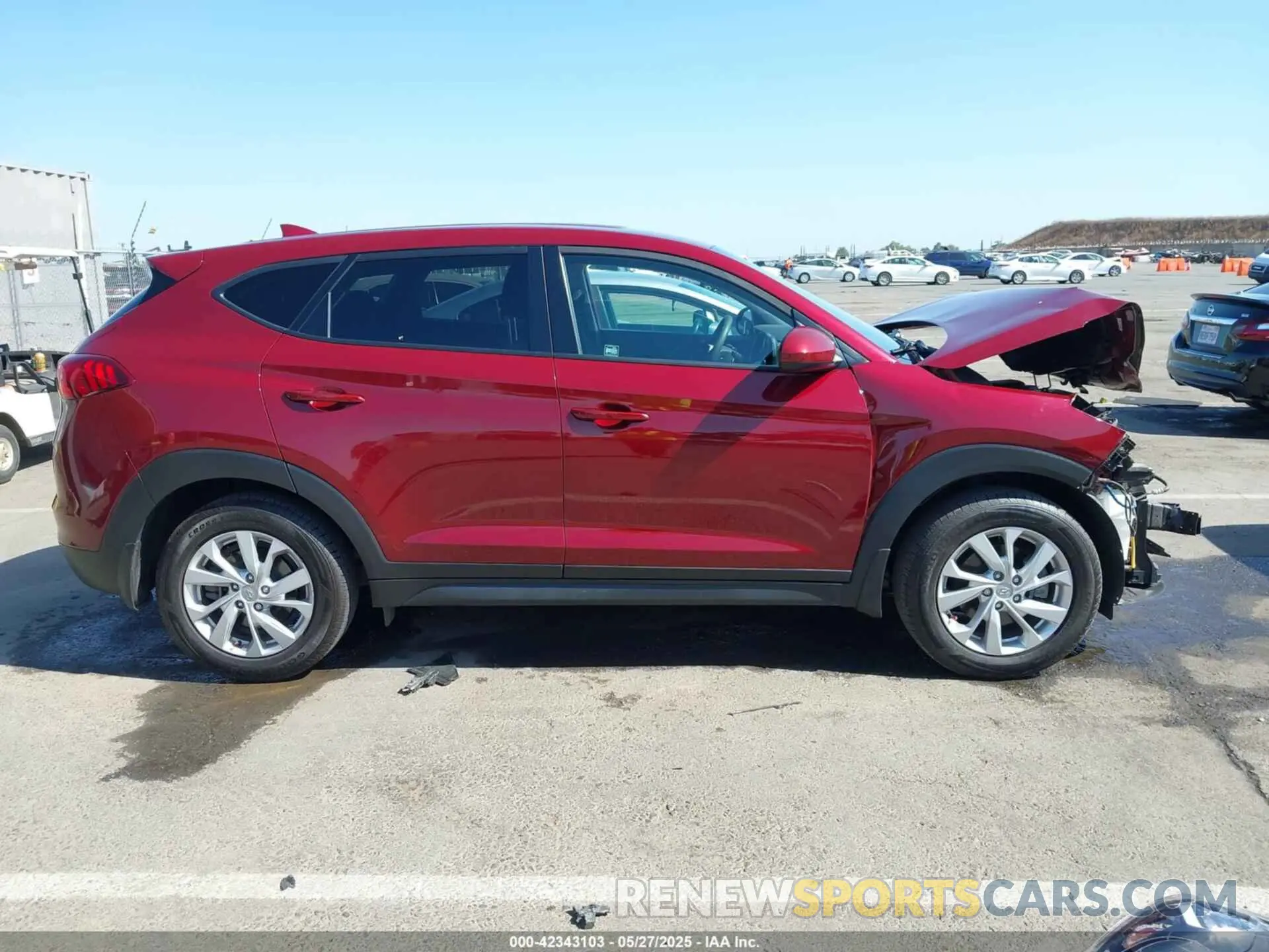 14 Photograph of a damaged car KM8J23A4XLU095595 HYUNDAI TUCSON 2020